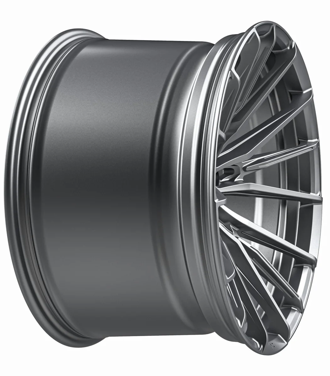 Легкосплавний диск 20" Wheelforce CF.4-FFR 20x10,5 ET14 5x112 Gloss Steel - фото My Tuning Lab