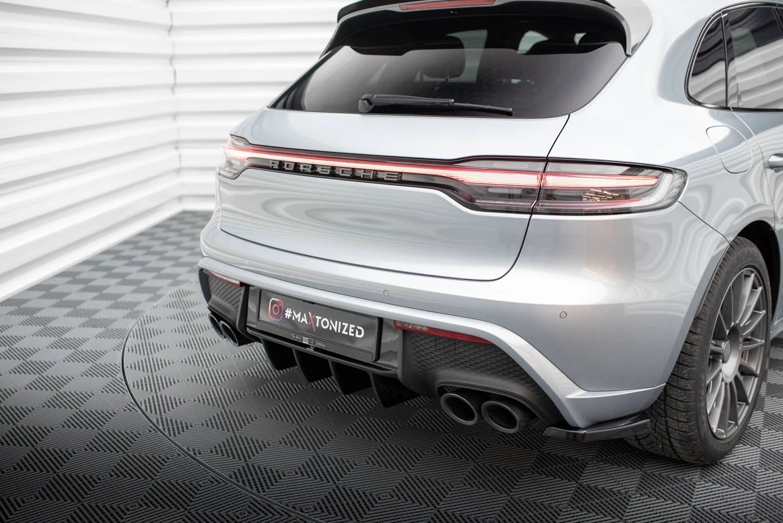 Задня накладка Maxton Porsche Macan Mk1 Facelift 2 - фото My Tuning Lab