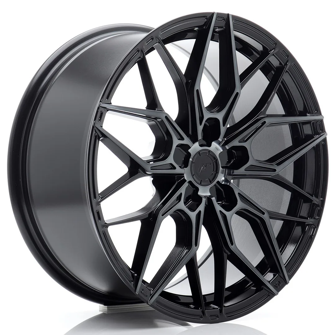 Легкосплавний диск 18" Japan Racing JR46 18x8 ET41 5x108 чорний Machined - фото My Tuning Lab