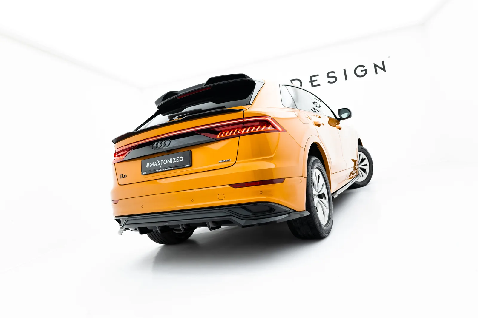 Dolny Спойлер Maxton Audi Q8 / Q8 S-line / SQ8 Mk1 / Mk1 Facelift - фото My Tuning Lab