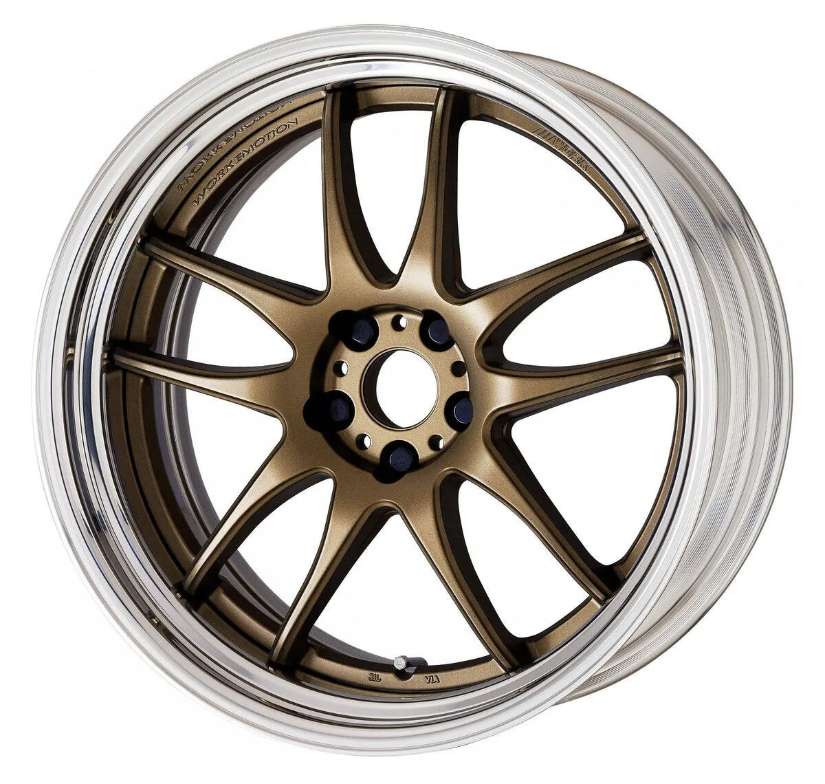 Легкосплавний диск Work Wheels EMOTION CR 2P 17x9 ET12 5x114,3 73,3 срібний (GTS) Adisk - фото My Tuning Lab
