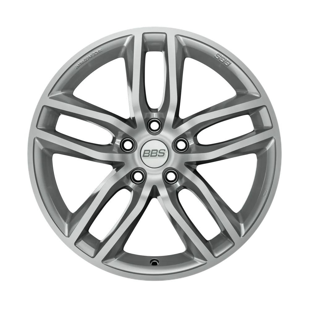 Легкосплавний диск 18" BBS SX 18x8 ET40 5x114 Platinum срібний Diamantgedreht - фото My Tuning Lab