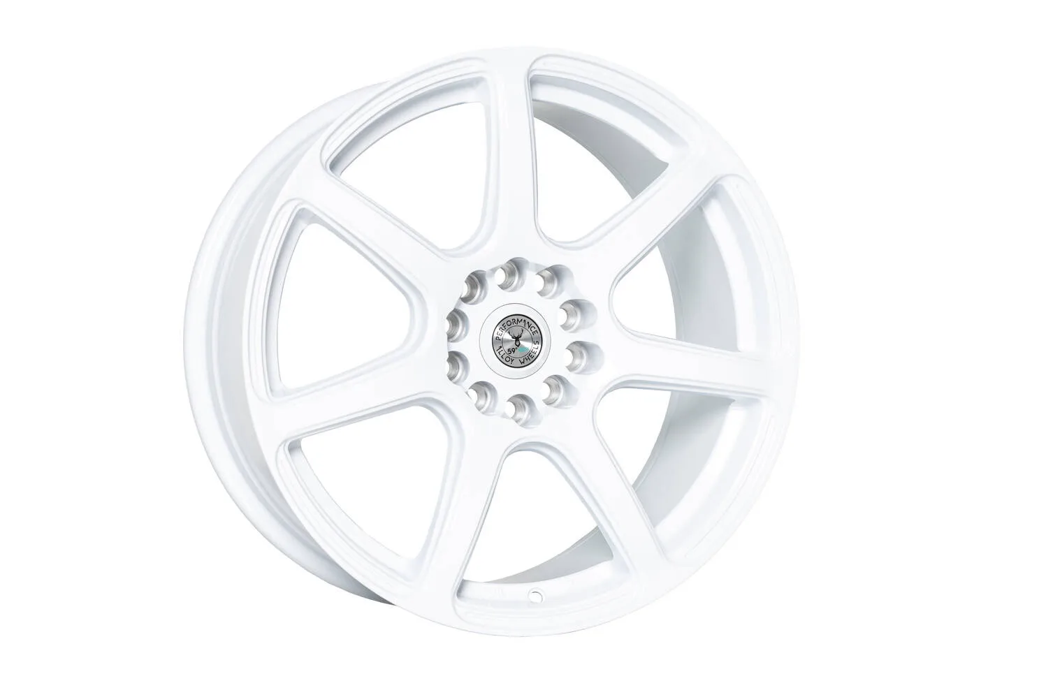 Легкосплавний диск 18" 59 North Wheels D-009 18x8,5 ET38 5x114,3/120 повний глянець білий - фото My Tuning Lab