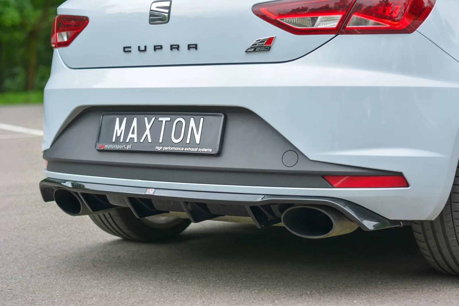 Задня накладка Maxton Seat Leon III Cupra - фото My Tuning Lab