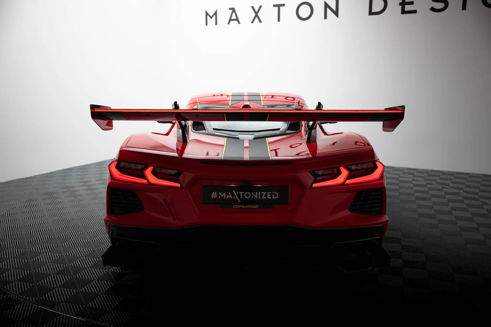 Karbonowy Spoiler + LED Maxton Chevrolet Corvette C8 - фото My Tuning Lab