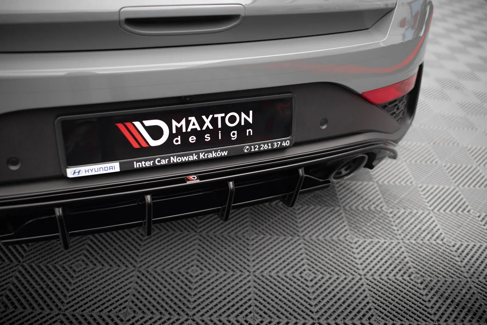 Задня накладка Maxton Hyundai I30 N Hatchback Mk3 Facelift - фото My Tuning Lab