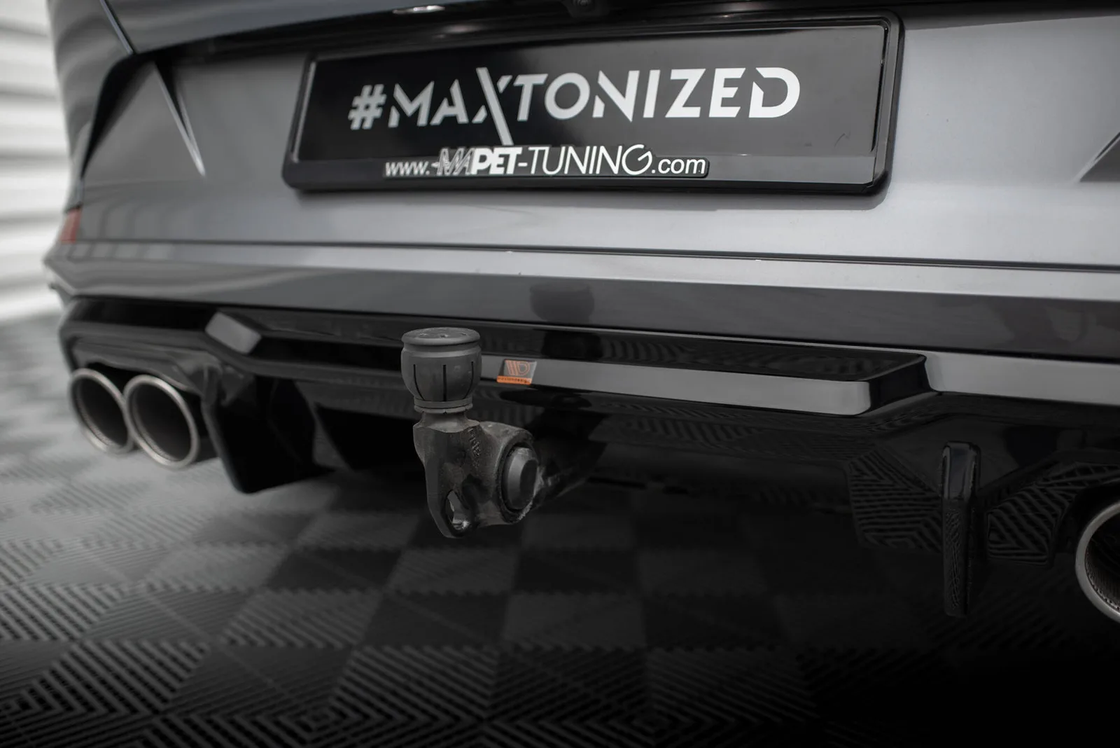 Задня накладка V.3 + Końcówki Вихлопu Maxton Cupra Formentor VZ Mk1 - фото My Tuning Lab