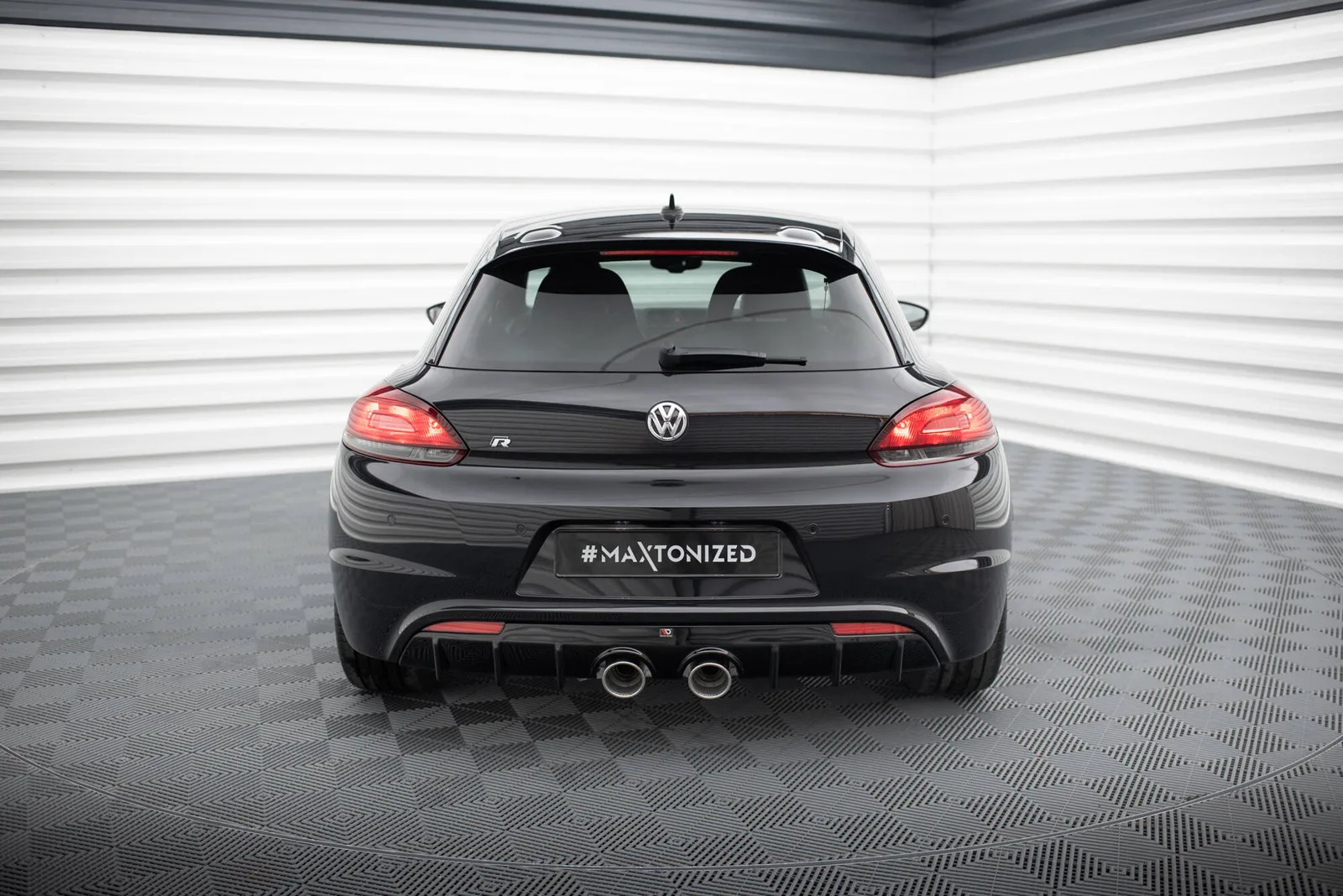 Задня накладка V.3 Maxton Volkswagen Scirocco R Mk3 - фото My Tuning Lab