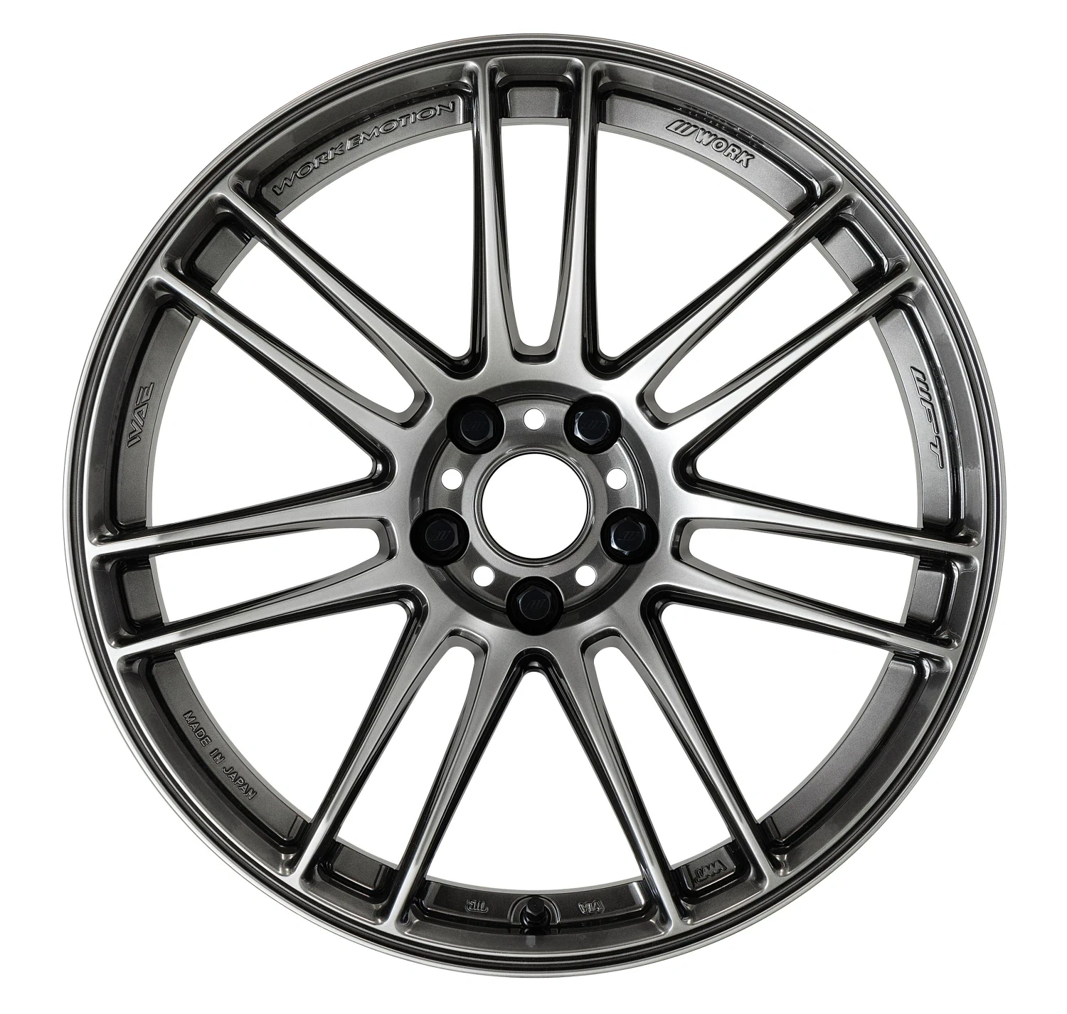 Легкосплавний диск 18" Work Wheels Work Emotion ZR7 18x8,5 BLANK Glow графіт (GGM) - фото My Tuning Lab