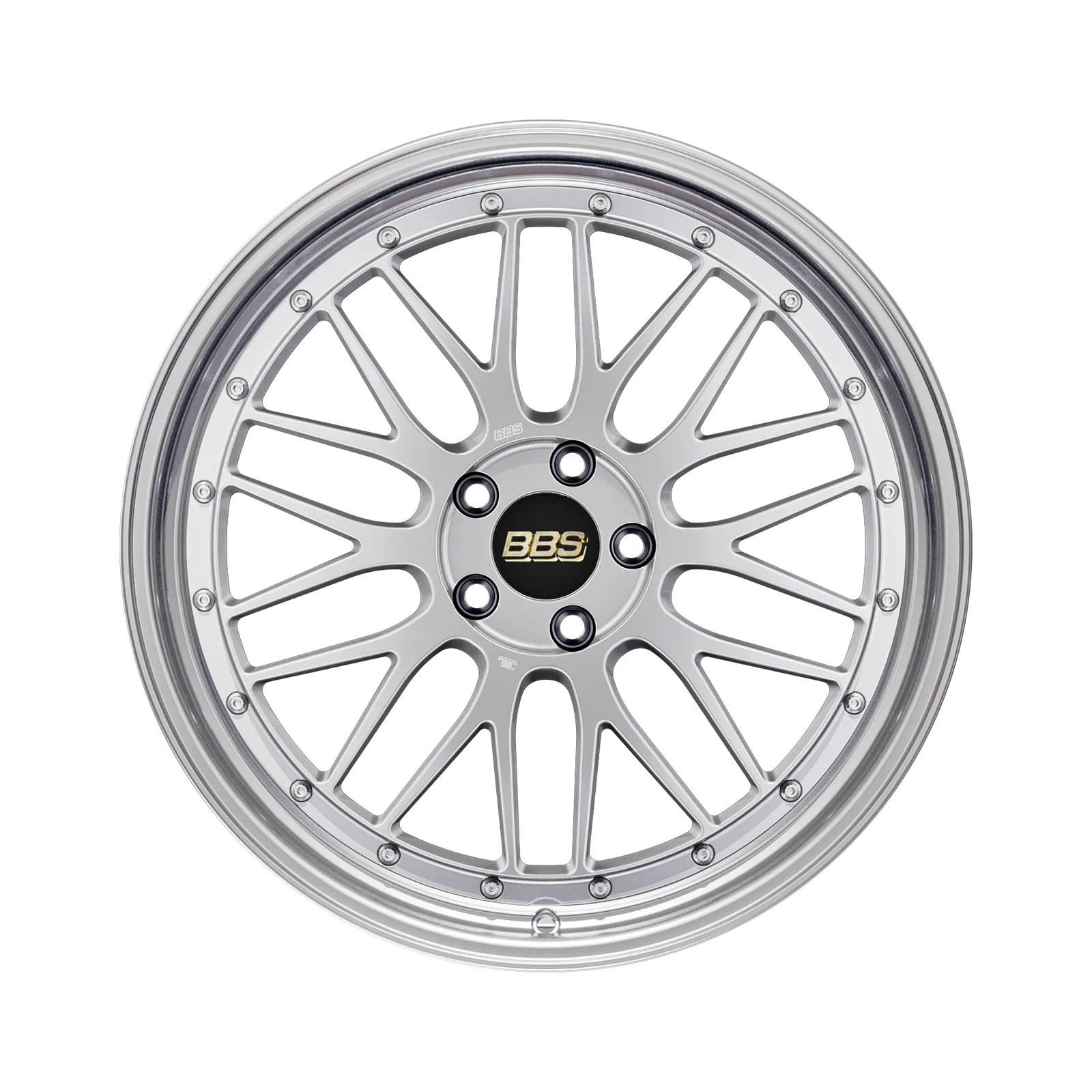 Легкосплавний диск 17" BBS LM 17x7,5 ET40 4x100 Brilliant срібний glossy - фото My Tuning Lab