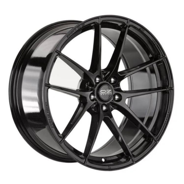 Легкосплавний диск 19" OZ Leggera Hlt 19x9,5 ET51 5x120 глянцевий чорний - фото My Tuning Lab