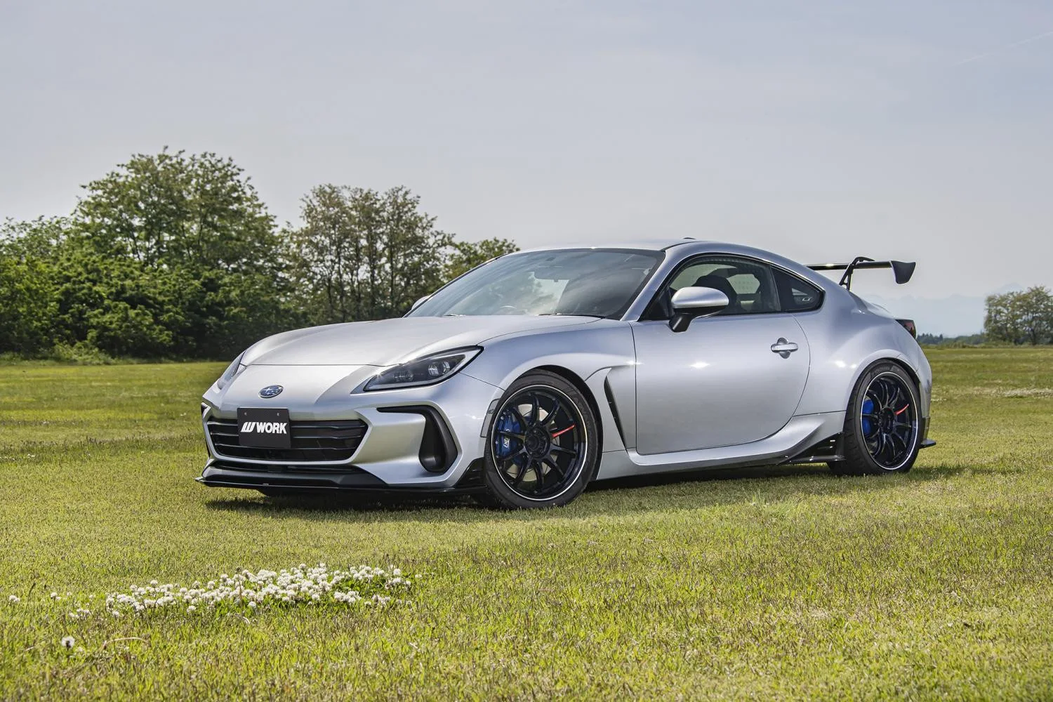 Легкосплавний диск 18" Work Wheels Work Emotion ZR10 18x9,5 BLANK Titanium Diamond Lip Cut (HGLC) - фото My Tuning Lab