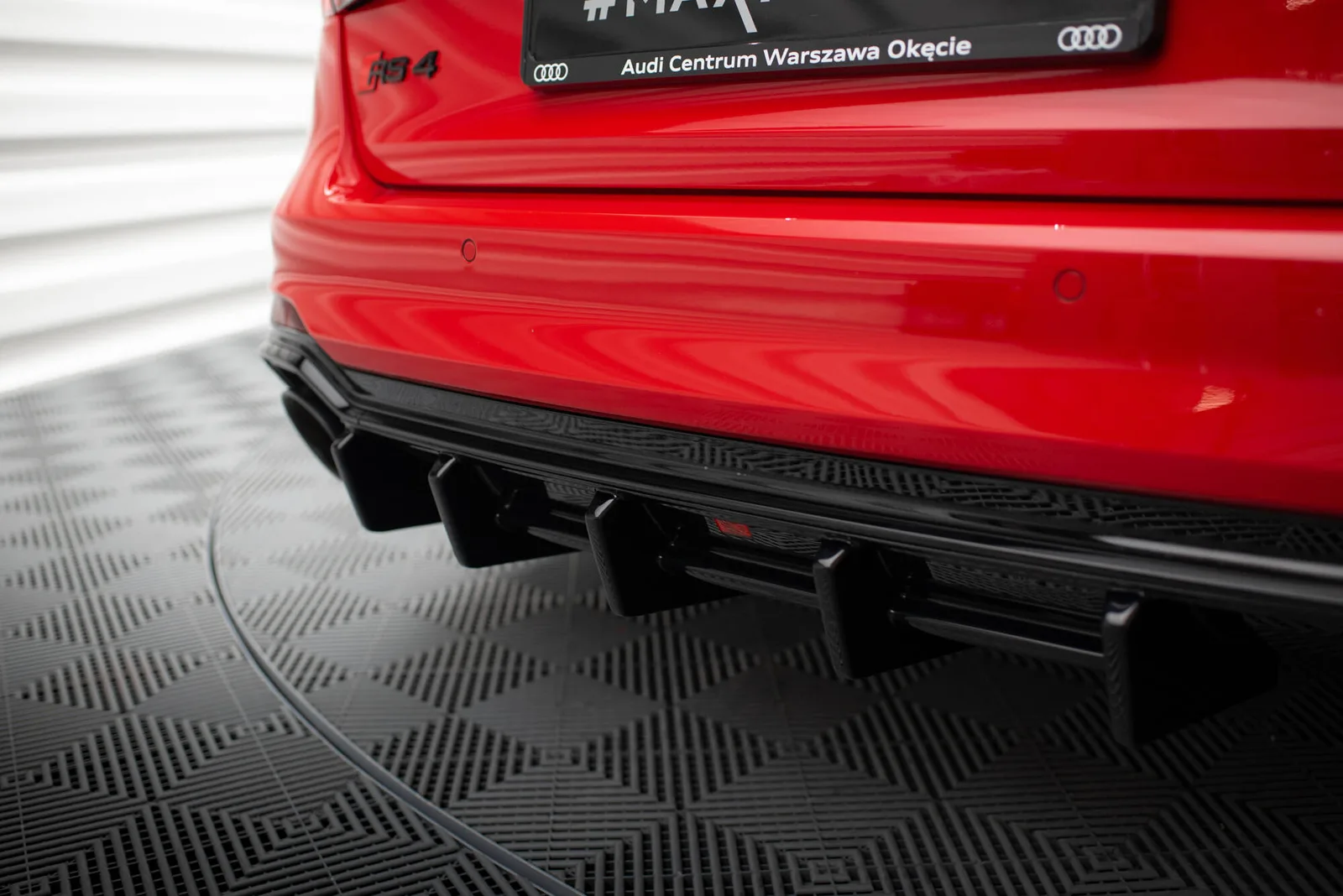 Задня накладка Maxton Audi RS4 B9 / B9 Facelift - фото My Tuning Lab