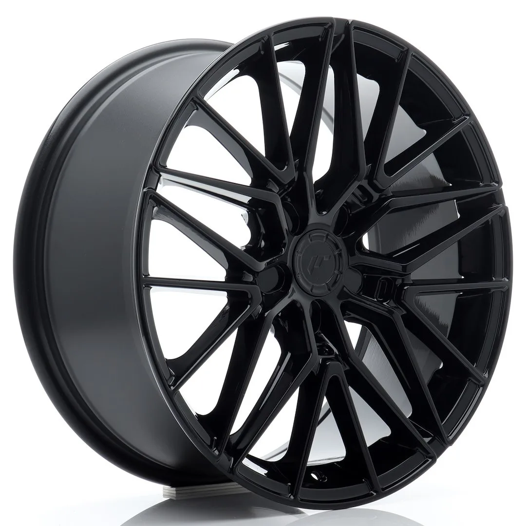 Легкосплавний диск 18" Japan Racing JR38 18x8 ET35 5x112 глянцевий чорний - фото My Tuning Lab