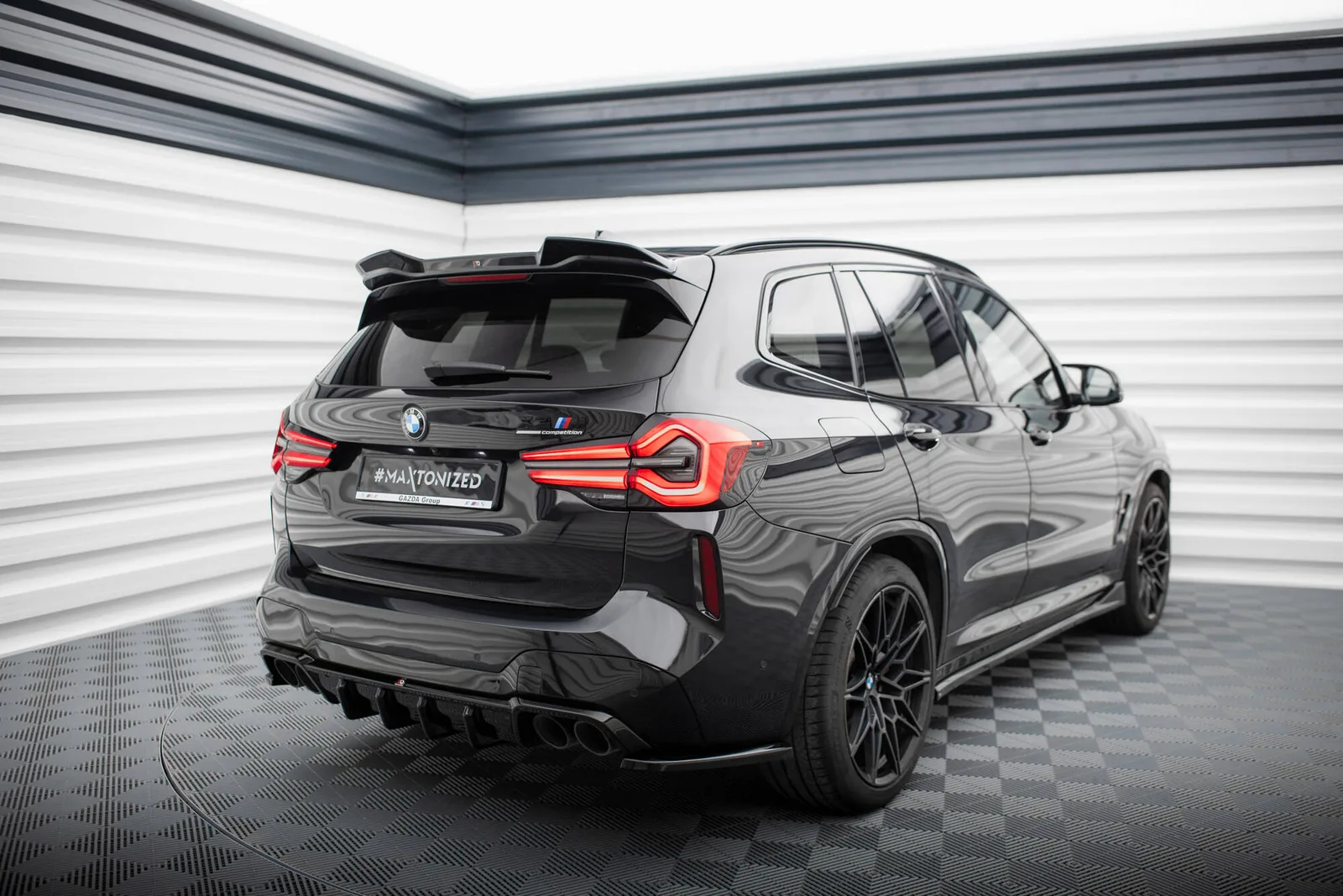 Задня накладка Maxton BMW X3 M F97 - фото My Tuning Lab