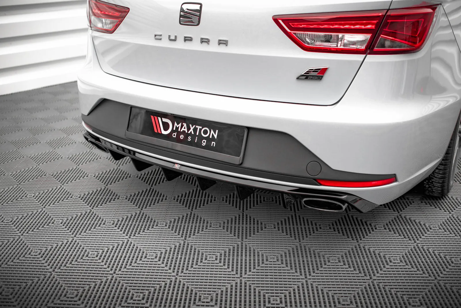 Задня накладка Maxton Seat Leon Cupra Sportstourer Mk3 - фото My Tuning Lab