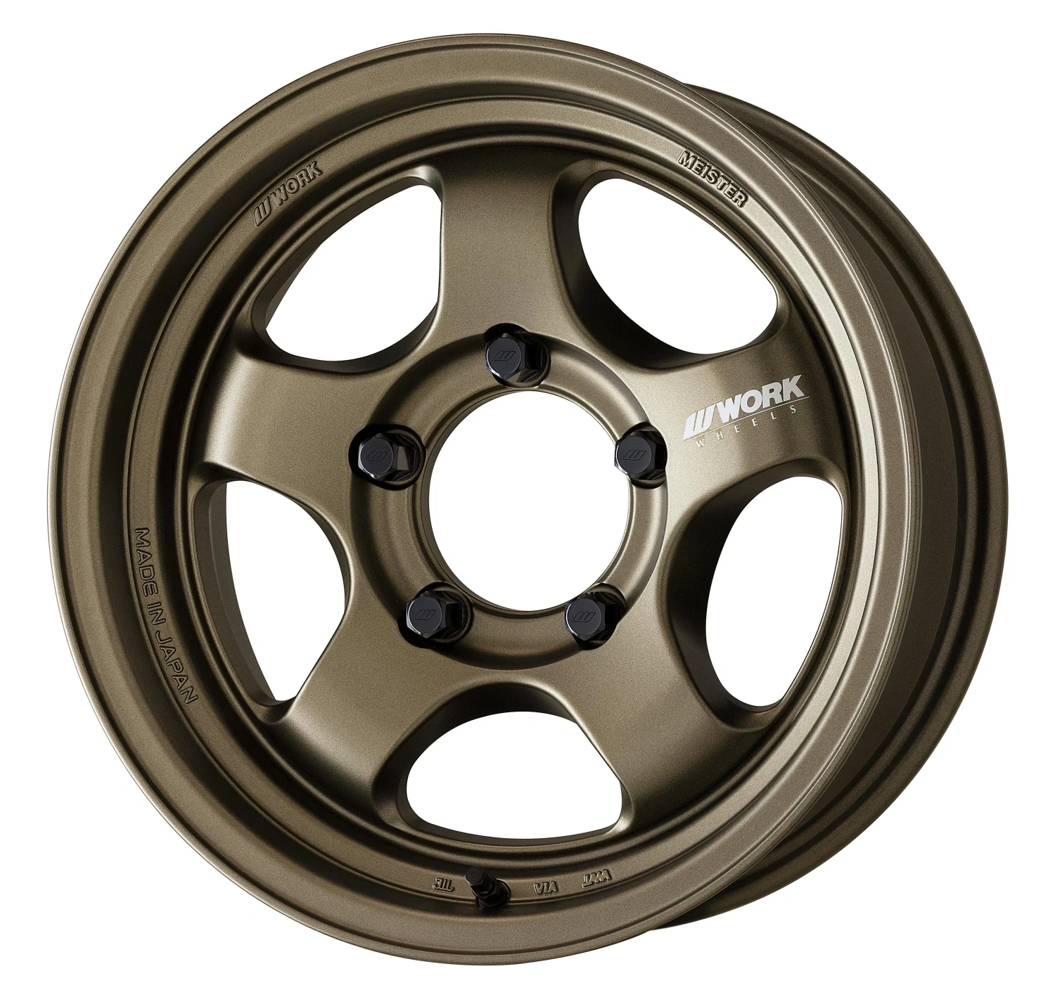Легкосплавний диск 20" Work Wheels Meister S1-1P SUV 20x9 BLANK Matte бронза (AHG) - фото My Tuning Lab