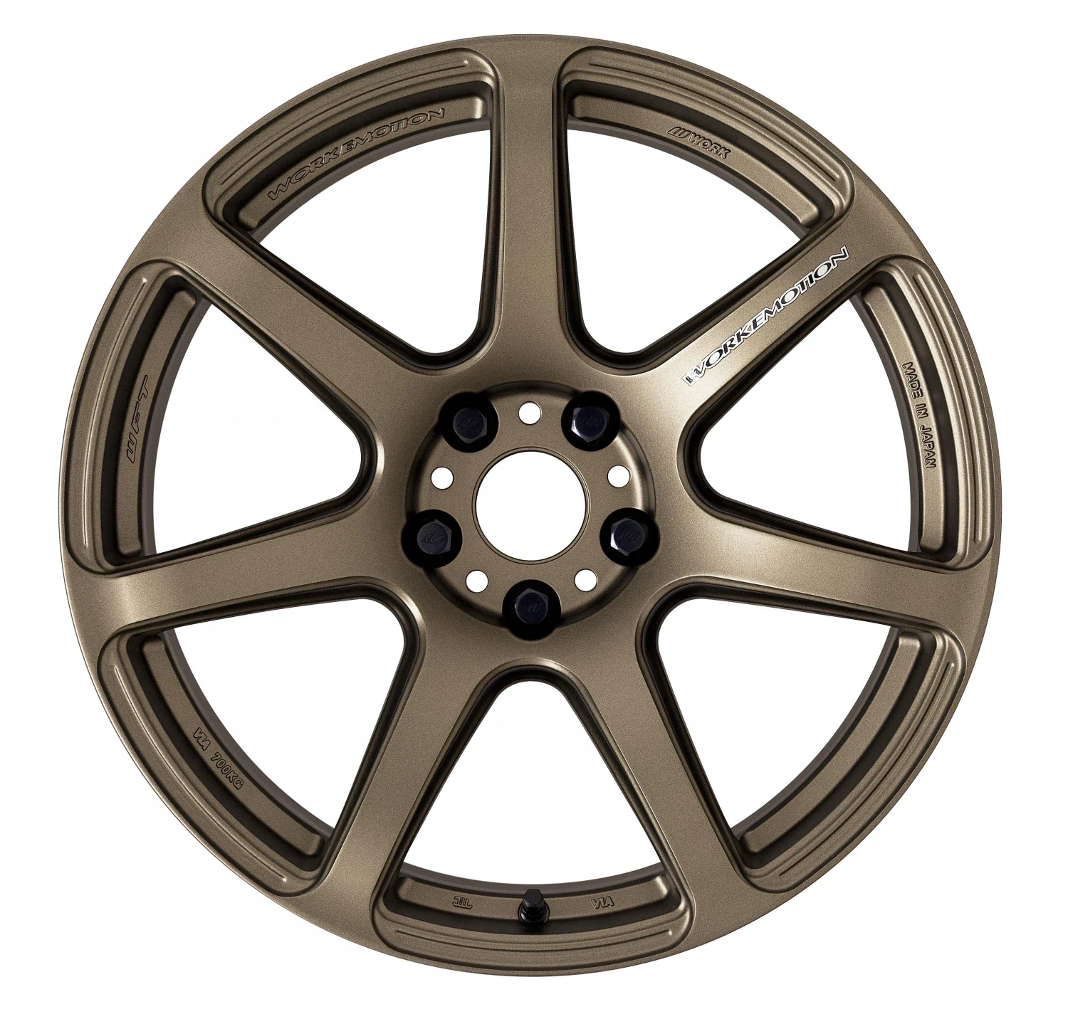 Легкосплавний диск 18" Work Wheels Work Emotion T7R 18x9,5 BLANK Matte бронза (AHG) - фото My Tuning Lab