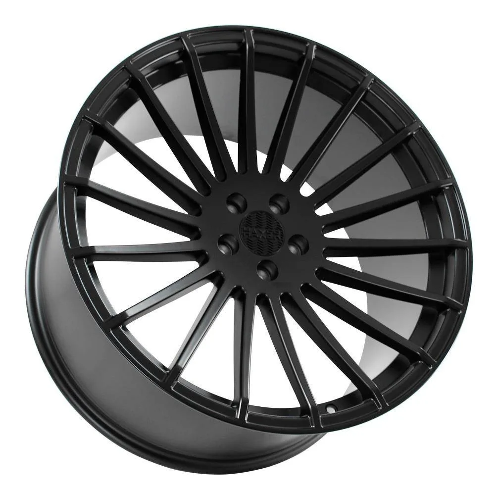 Комплект легкосплавних дисків 21" HAXER HX010 21x10,5/11,5 ET38/40 5x112 Czarna Satyna - фото My Tuning Lab