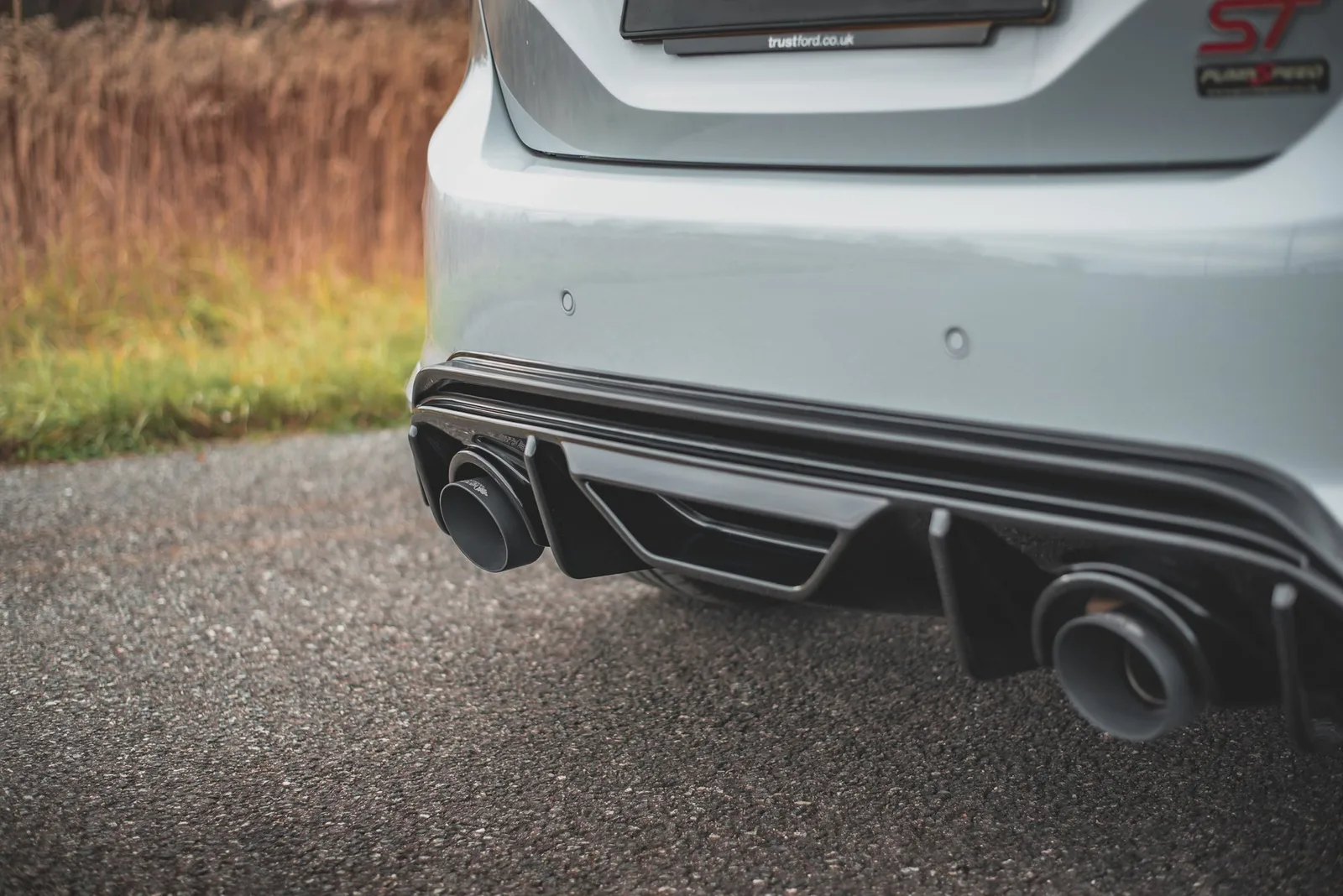 Задня накладка + Вихлоп Maxton Miltek Sport Ford Fiesta ST Mk8 - фото My Tuning Lab