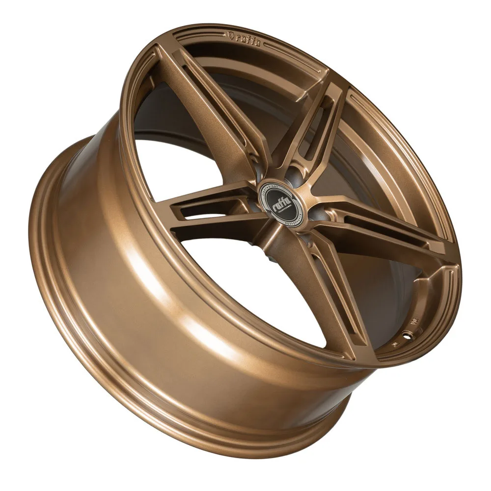 Легкосплавний диск 19" Raffa RF-01 19x8,5 ET45 5x112 бронза Matt - фото My Tuning Lab