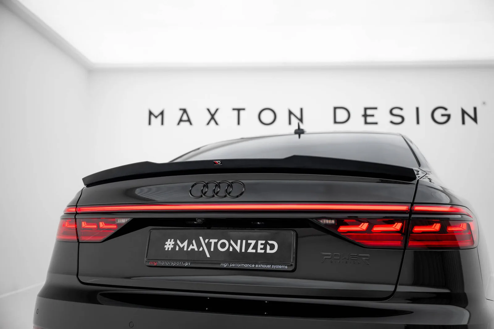 Спойлер Maxton Audi A8 / S8 / A8 S-Line D5 / D5 Facelift - фото My Tuning Lab