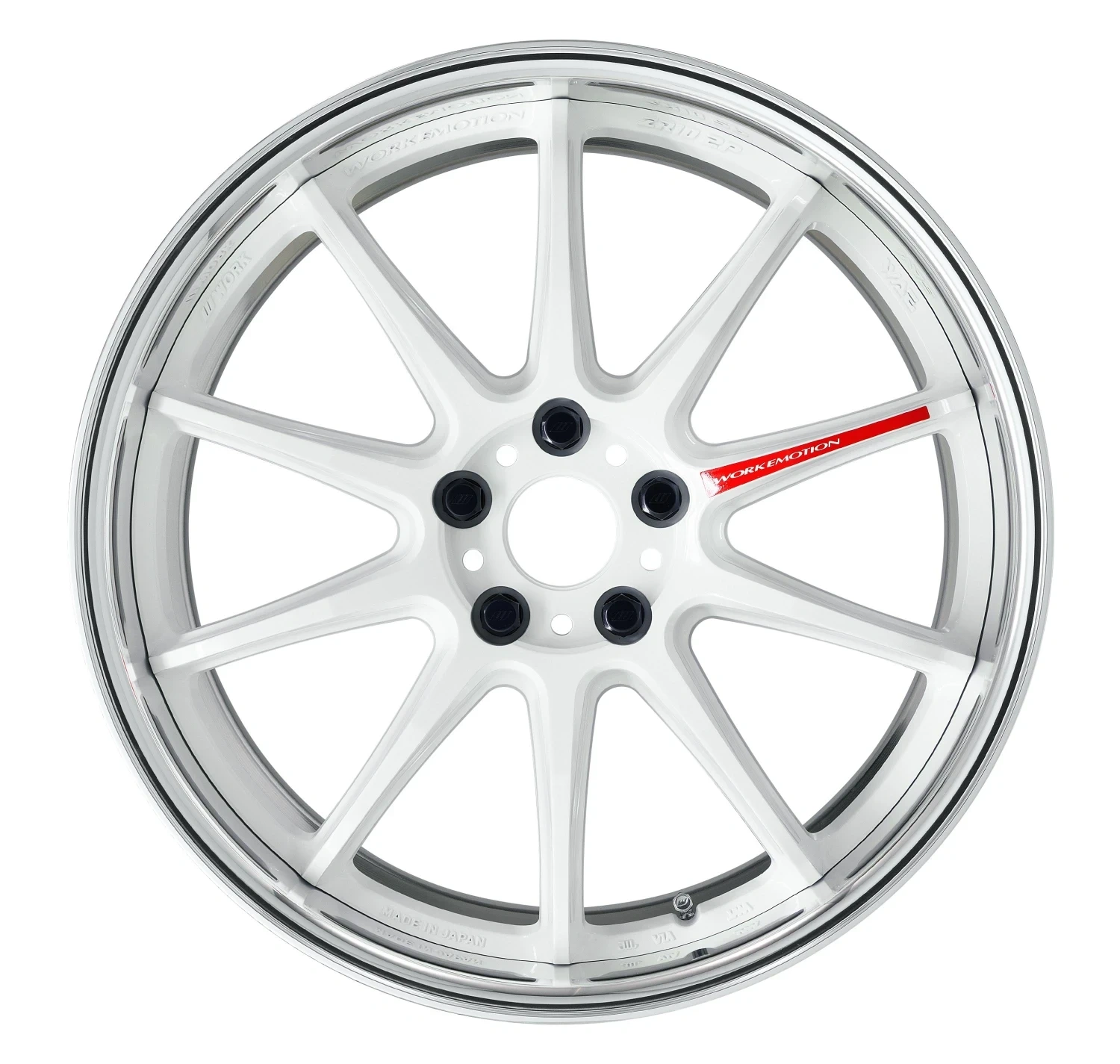 Легкосплавний диск 18" Work Wheels Work Emotion ZR10-2P 18x12 BLANK Azure білий (AZW) - фото My Tuning Lab