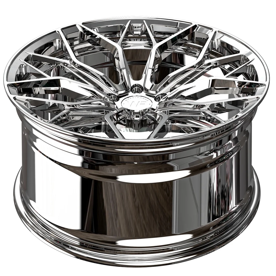 Легкосплавний диск 21" Wheelforce HE1-FF 21x10,5 ET36 5x112 Rhodium - фото My Tuning Lab