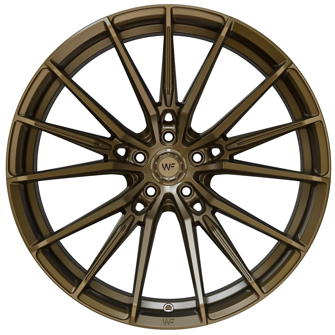 Легкосплавний диск 20" Wheelforce CF.4-FFR 20x11 ET32 5x120 сатинова бронза - фото My Tuning Lab