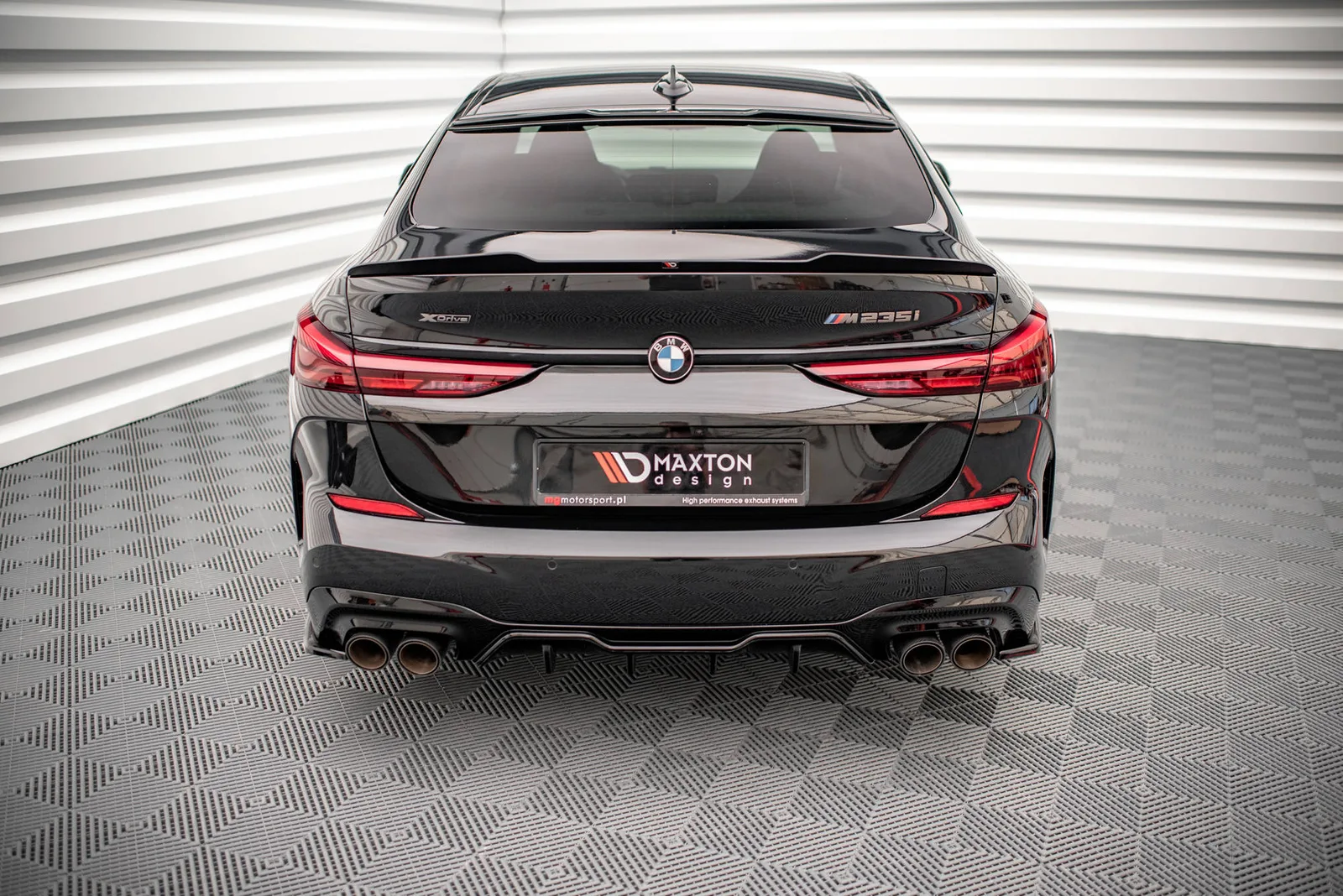 Задня накладка Maxton BMW M235i Gran Coupe F44 - фото My Tuning Lab