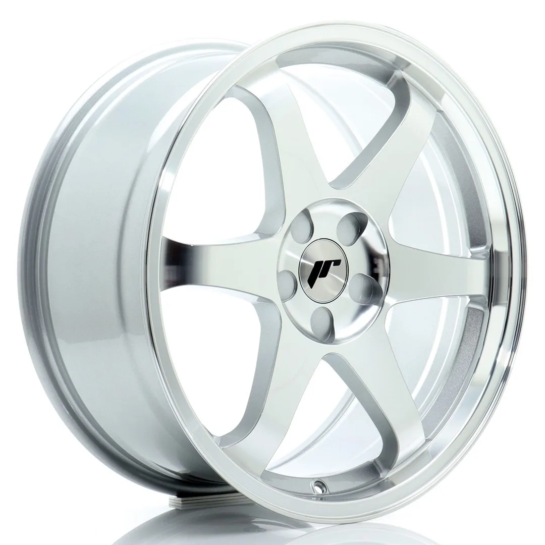 Легкосплавний диск 19" Japan Racing JR3 19x8,5 ET40 5x120 срібний з фрезеруванням - фото My Tuning Lab