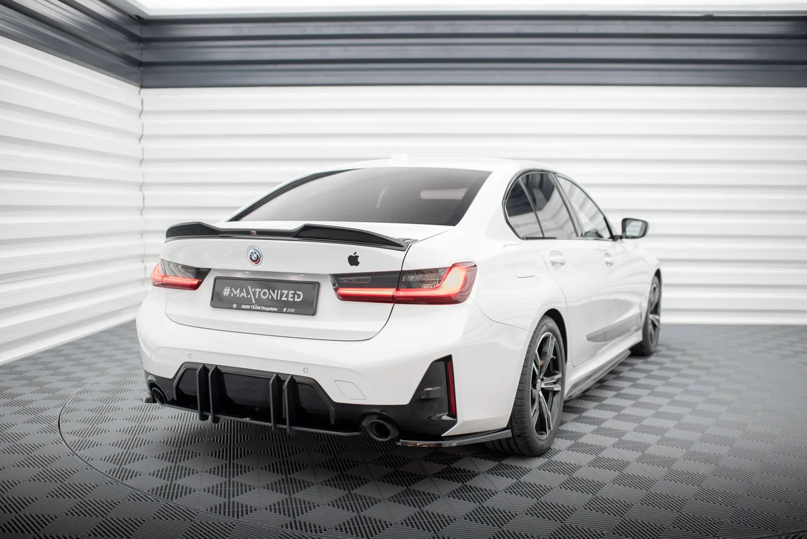 Задній дифузор Street Pro Maxton BMW 3 M-пакет G20 / G21 Facelift - фото My Tuning Lab