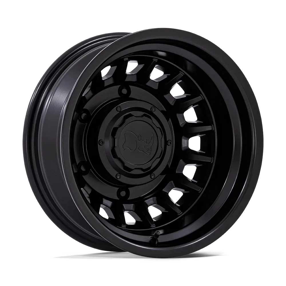 Легкосплавний диск 16" Black Rhino BR019 ALISO DUALLY 16x6 ET-130 6x205 матовий чорний - фото My Tuning Lab