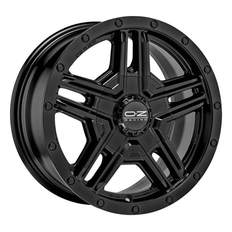 Легкосплавний диск 17" OZ Rally Adventure 17x8 ET0 5x127 матовий чорний - фото My Tuning Lab