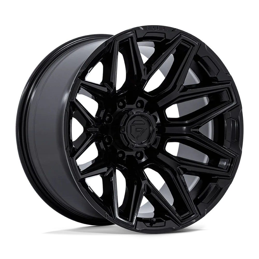 Легкосплавний диск 20" Fuel FLUX 20x8,5 ET45 6x139,7 глянцевий чорний - фото My Tuning Lab