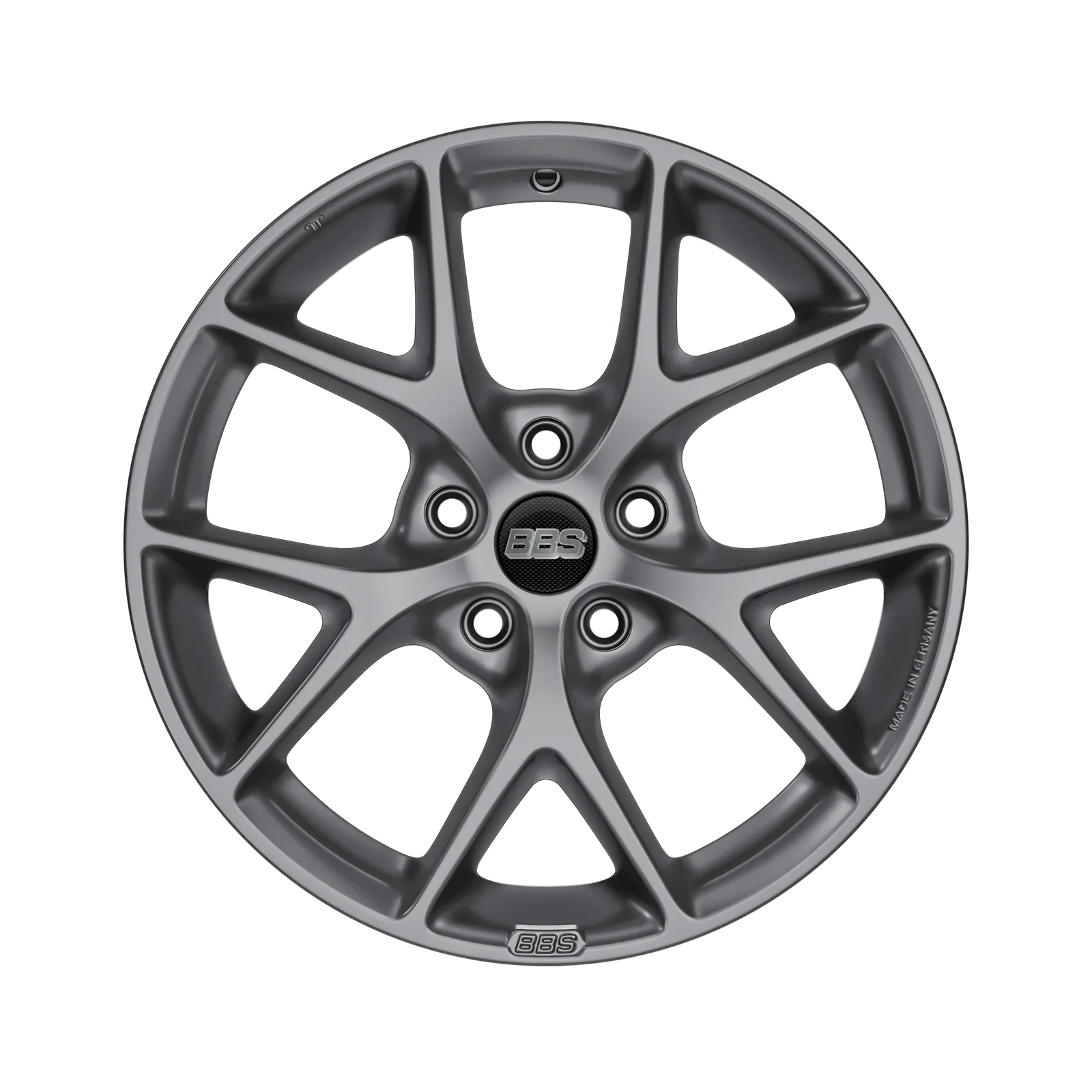 Легкосплавний диск 17" BBS SR 17x8 ET30 5x120 Himalaya Grey сатиновий - фото My Tuning Lab
