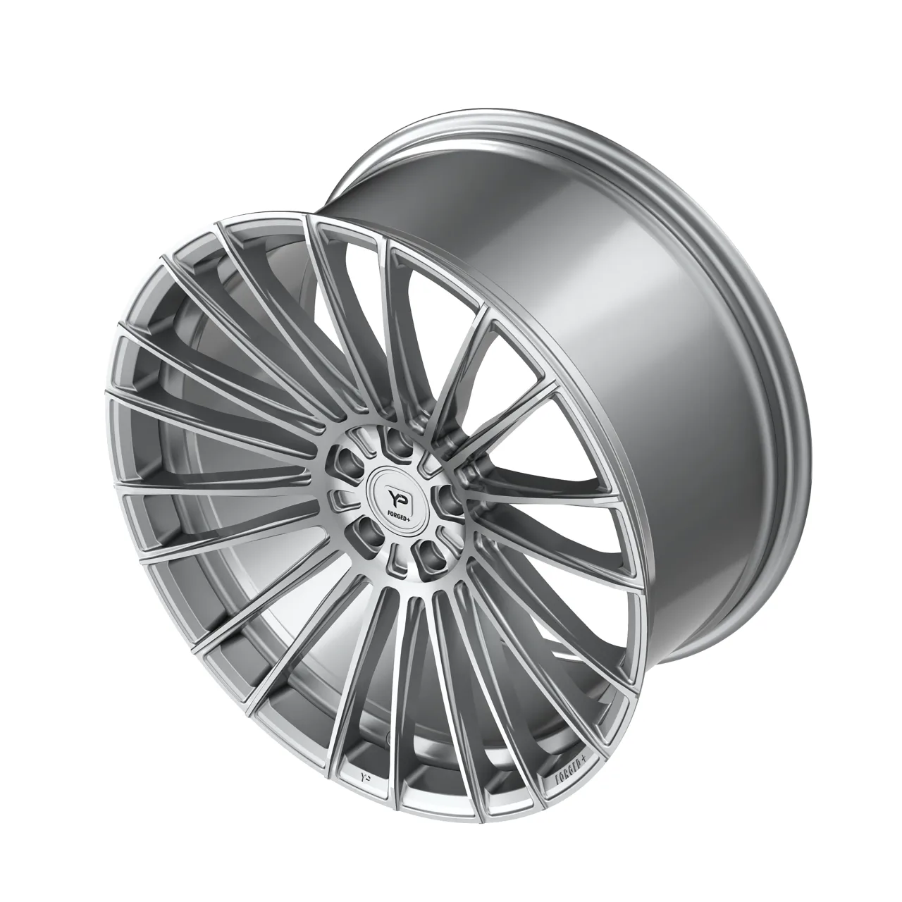 Легкосплавний диск 21" Yido Performance Forged+ 4 Tesla 21x5 ET41 5x114,3 Tesla срібний - фото My Tuning Lab