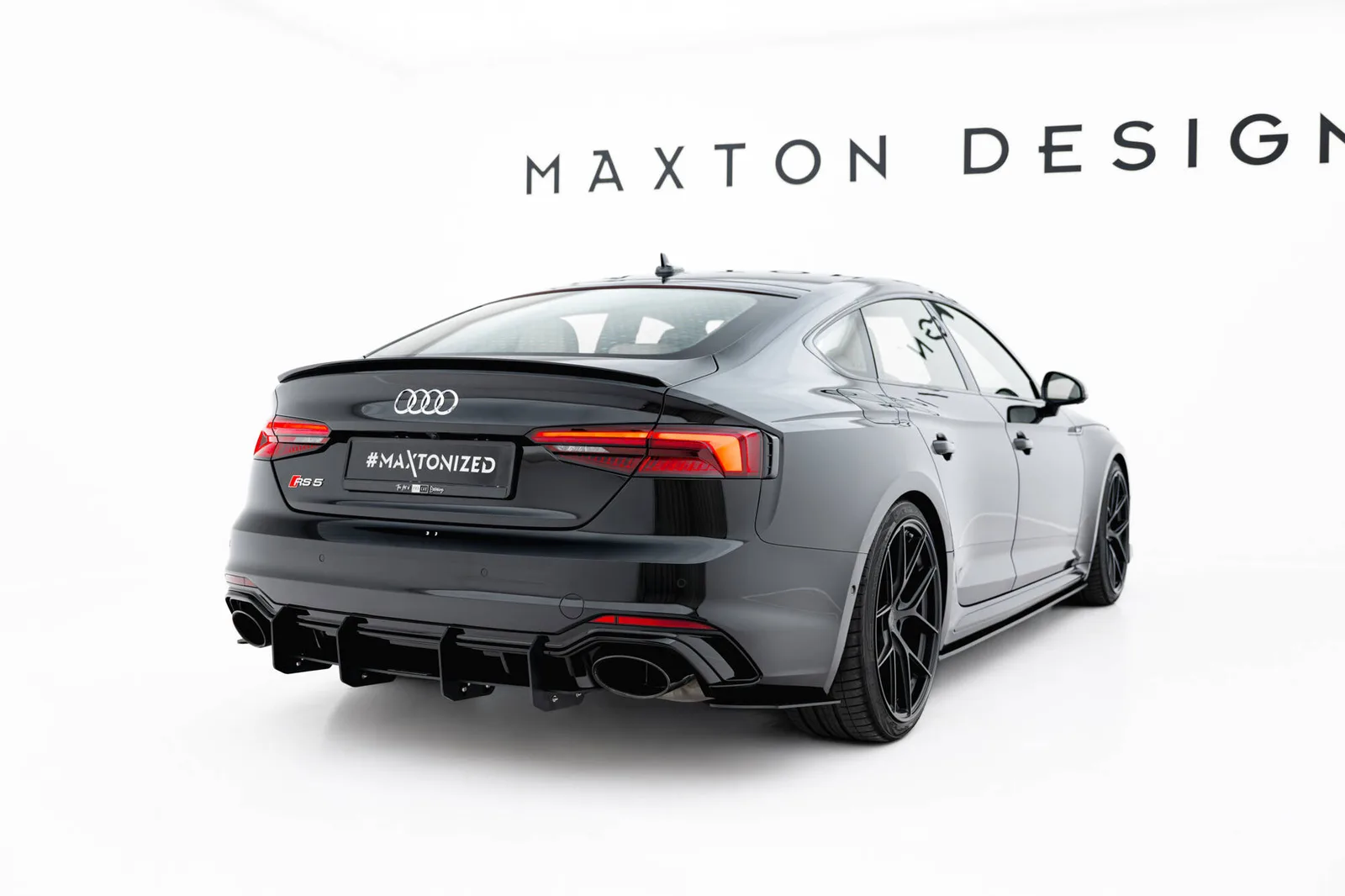 Задній дифузор V.2 Maxton Audi RS5 Coupe / Sportback F5 - фото My Tuning Lab