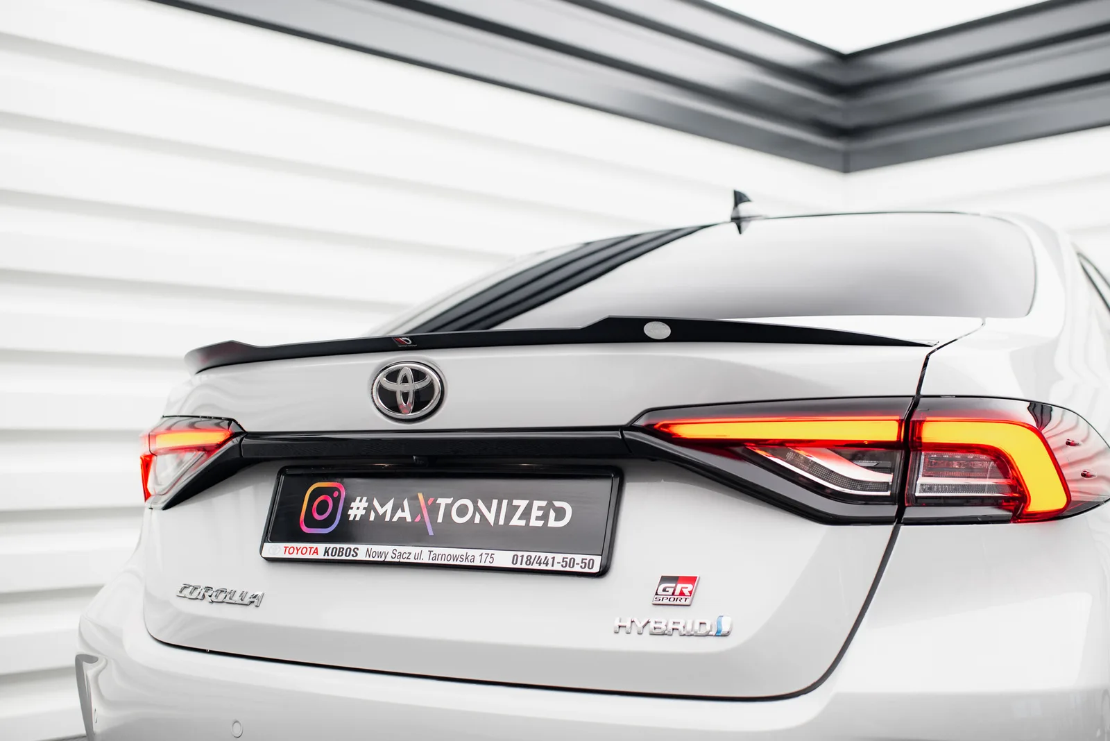 Спойлер Maxton Toyota Corolla XII Sedan - фото My Tuning Lab