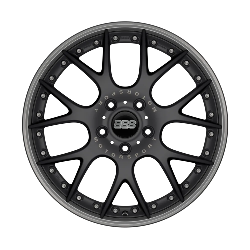 Легкосплавний диск 20" BBS CH-R 2 20x8,5 ET49 5x130 чорний сатиновий - фото My Tuning Lab