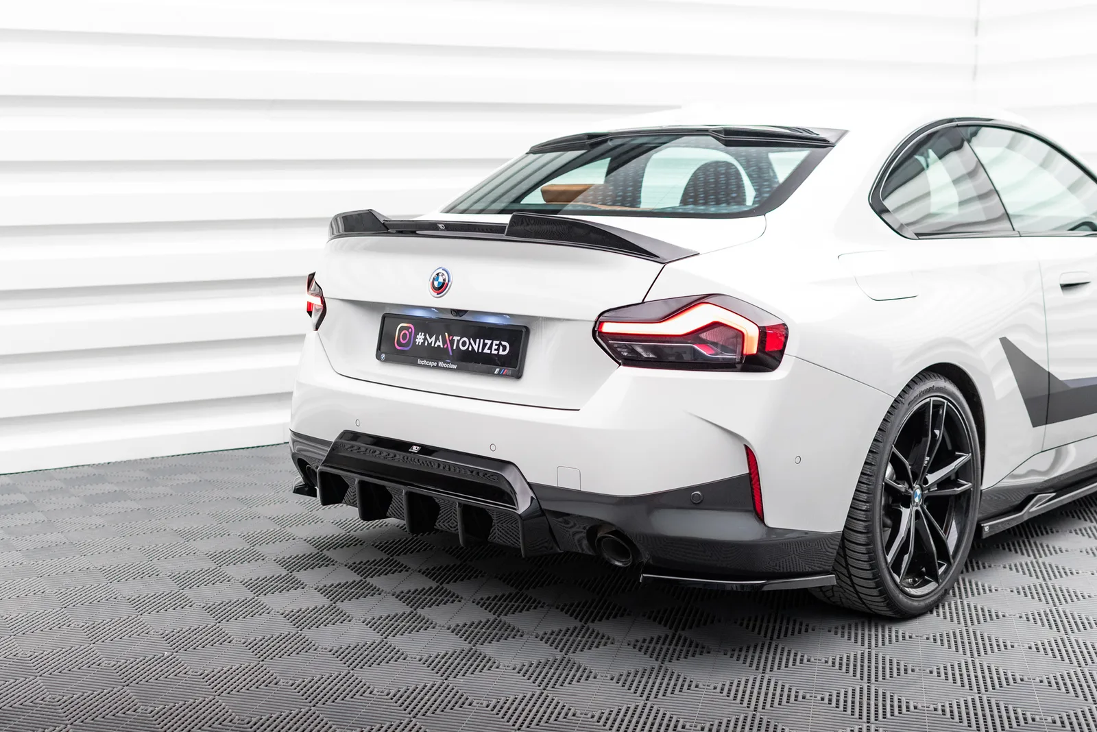 Задня накладка Maxton BMW 2 M-пакет / M240i Coupe G42 - фото My Tuning Lab