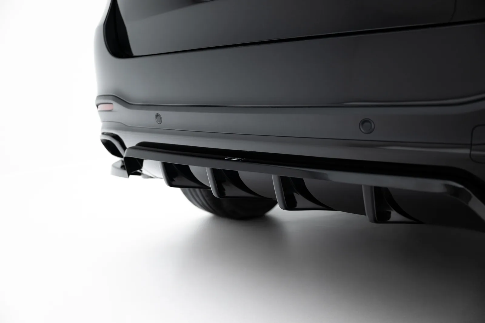 Задній сплітер (Z Dyfuzorem) Maxton Mercedes-Benz GLE SUV AMG-Line W167 / W167 Facelift - фото My Tuning Lab