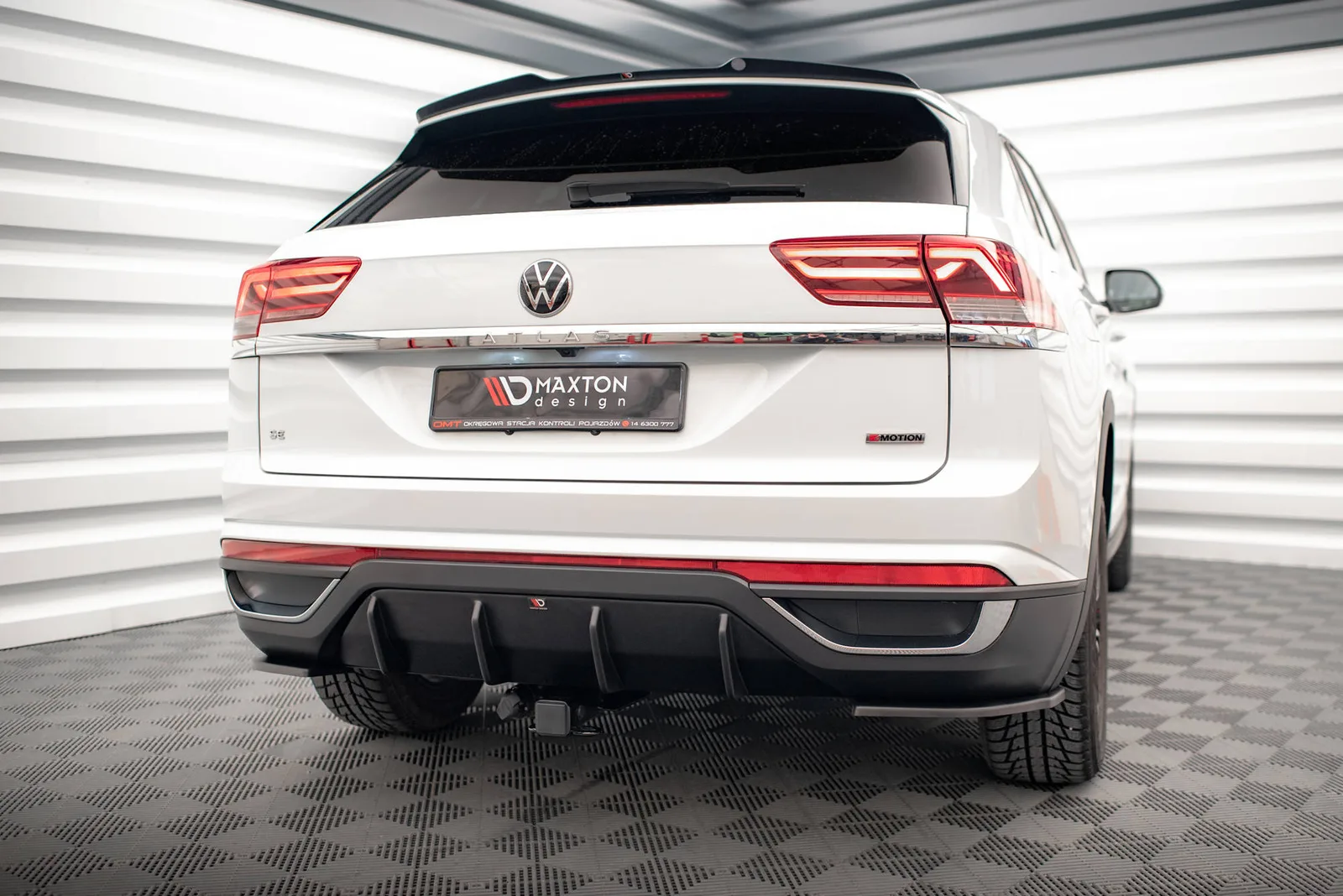 Задня накладка Maxton Volkswagen Atlas Cross Sport - фото My Tuning Lab