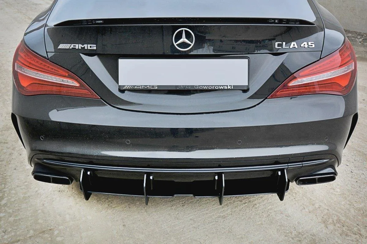 Maxton Design Задній дифузор V.2 Mercedes CLA A45 AMG C117 Facelift - фото My Tuning Lab