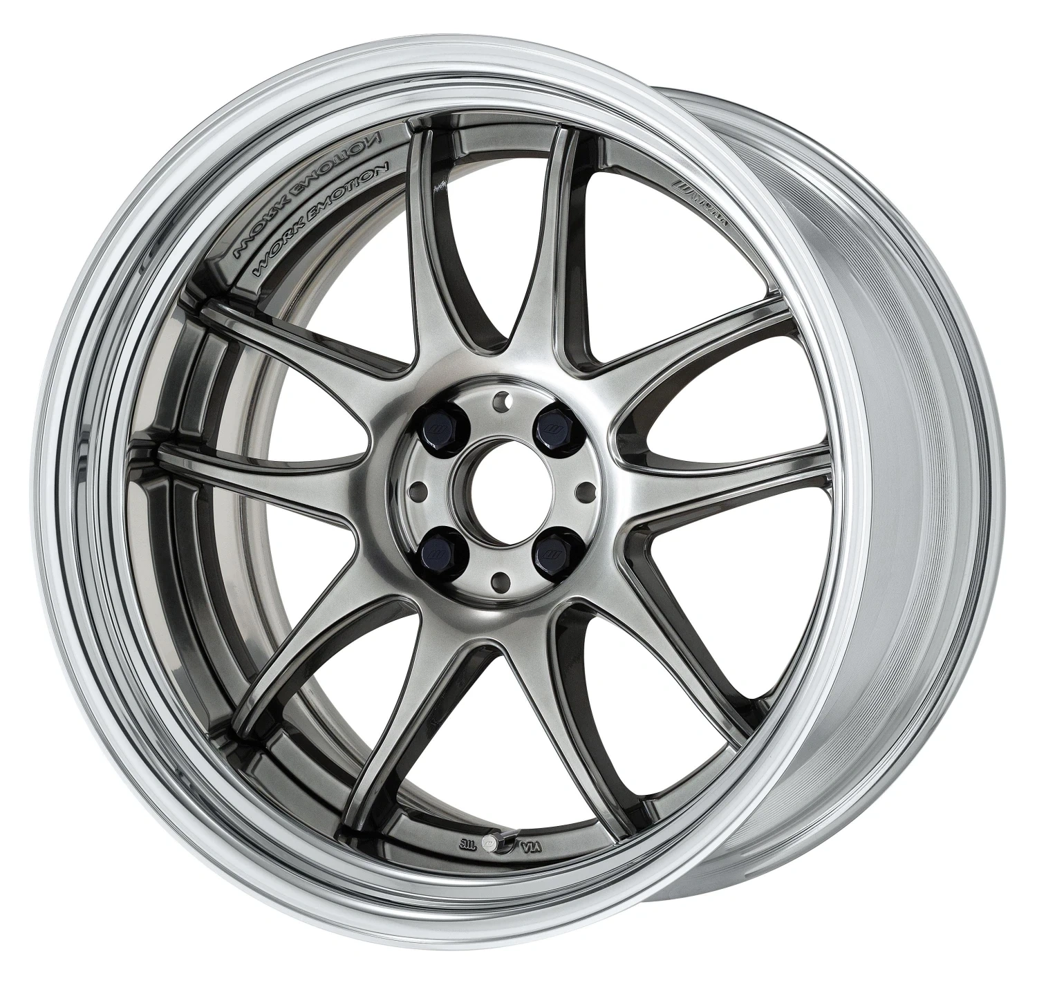 Легкосплавний диск 19" Work Wheels Work Emotion CR-2P Step Rim 19x9,5 BLANK срібний (GTS) - фото My Tuning Lab