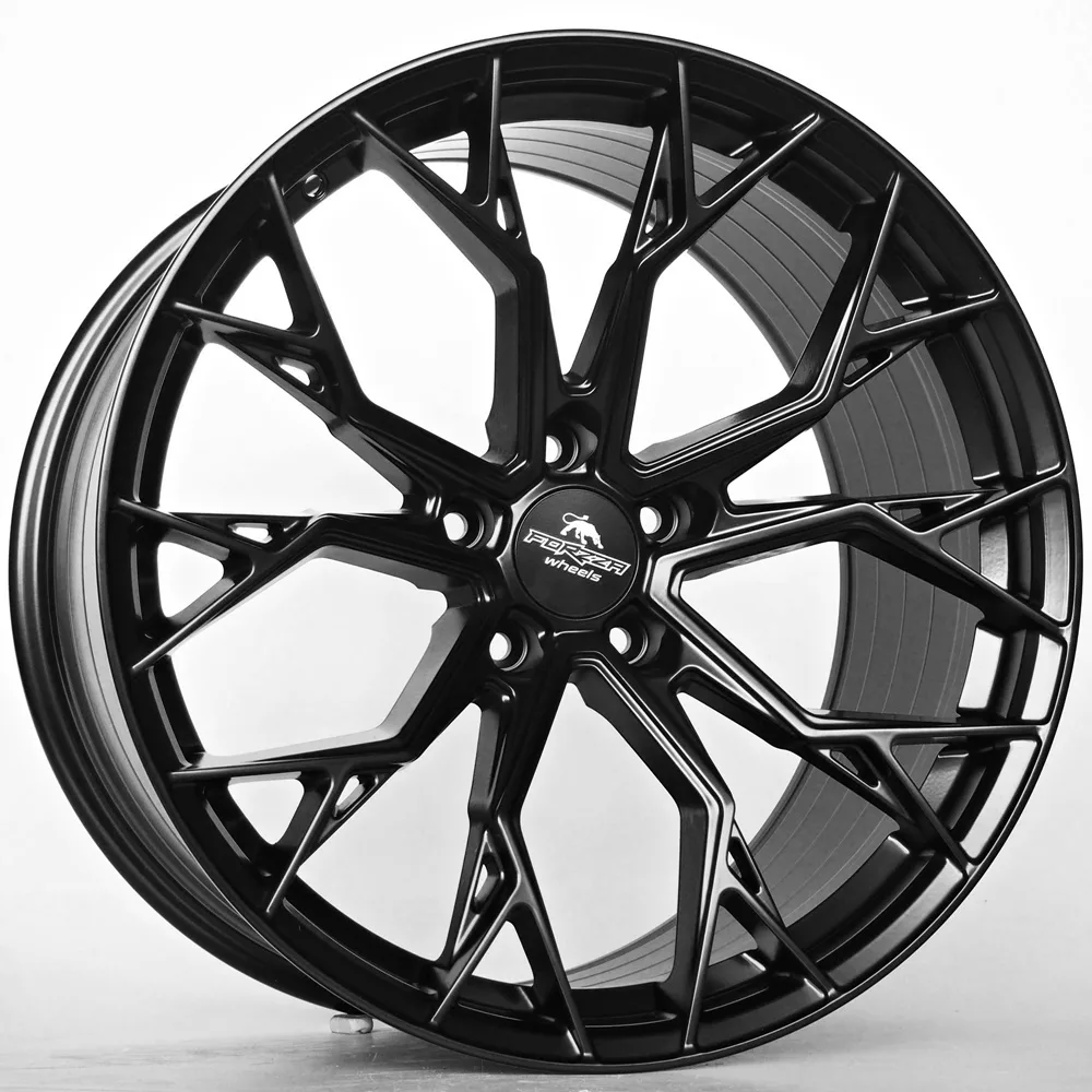 Легкосплавний диск 19" Forzza Titan 19x8,5 ET34 5x110 сатиновий чорний - фото My Tuning Lab