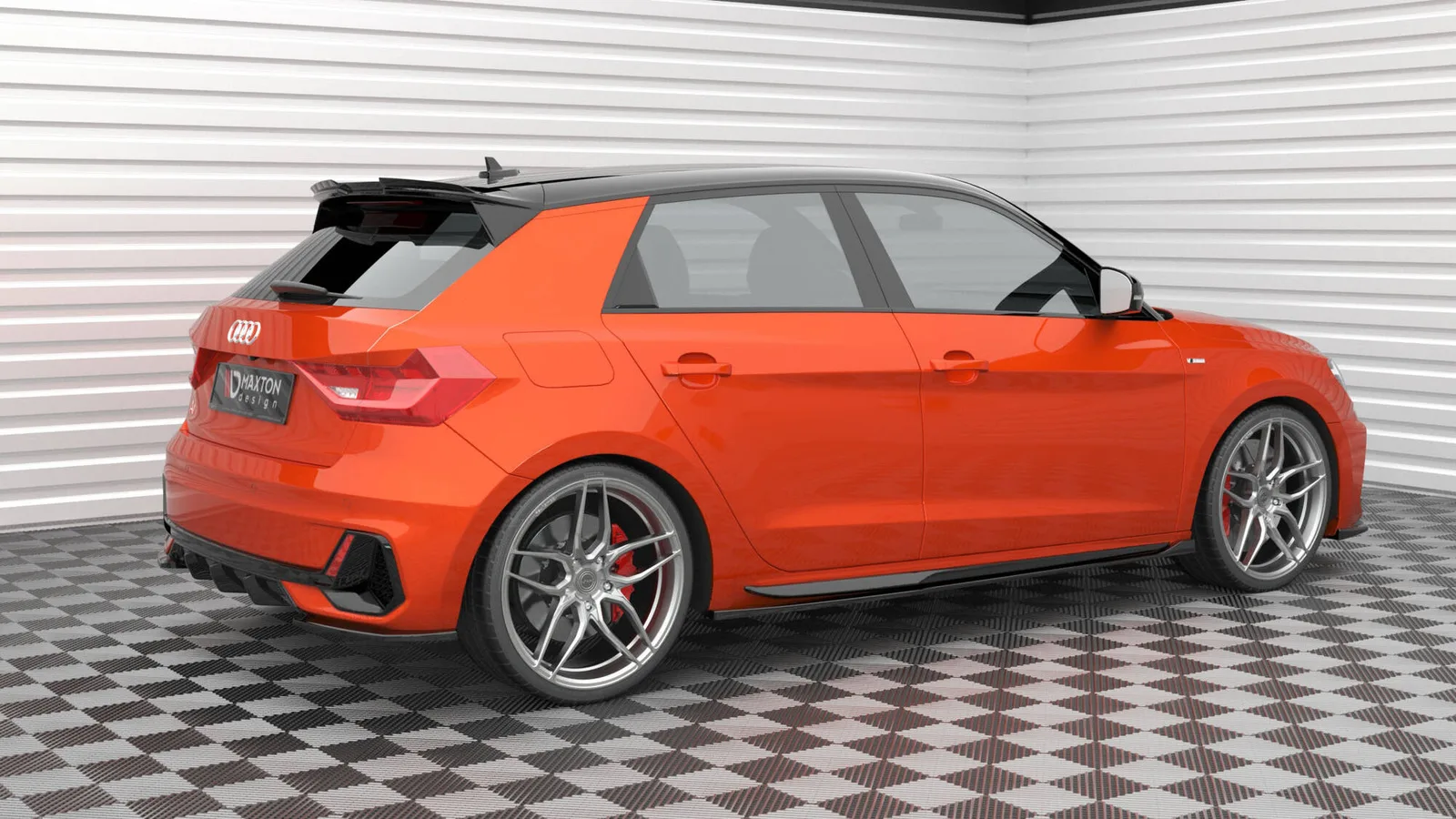 Задня накладка Maxton Audi A1 S-Line GB - фото My Tuning Lab