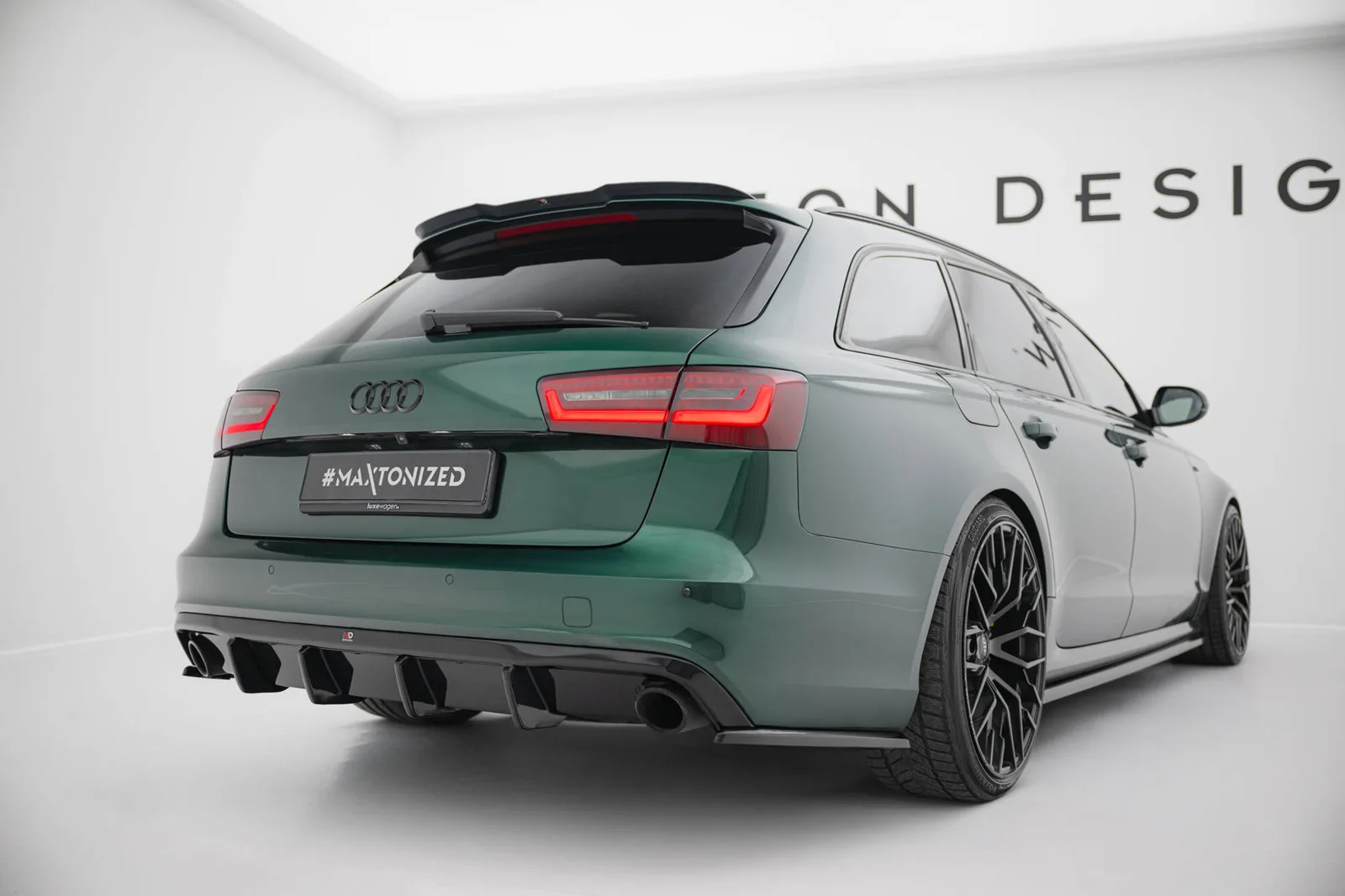 Задня накладка Maxton Audi A6 S-line Avant C7 - фото My Tuning Lab