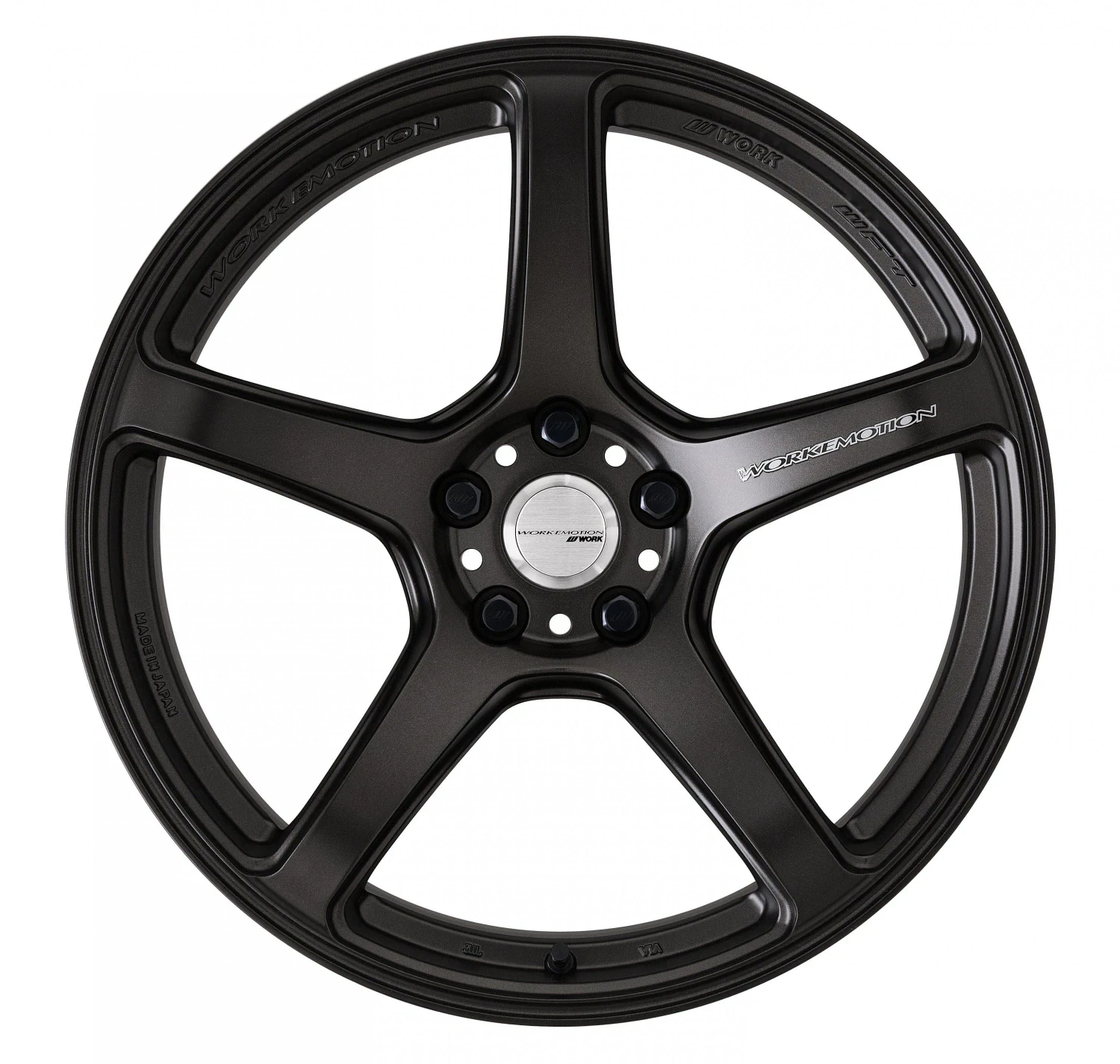 Легкосплавний диск 17" Work Wheels Work Emotion T5R 17x8 BLANK Matte графіт (MGK) - фото My Tuning Lab