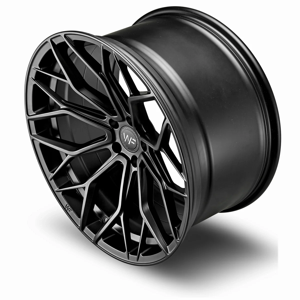 Легкосплавний диск 21" Wheelforce HE1-FF 21x11,5 ET17 5x112 глибокий чорний - фото My Tuning Lab